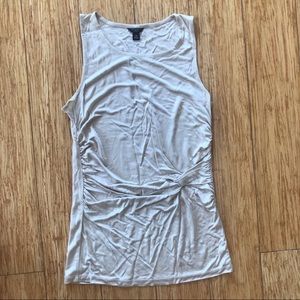 Anne Taylor beige silk top